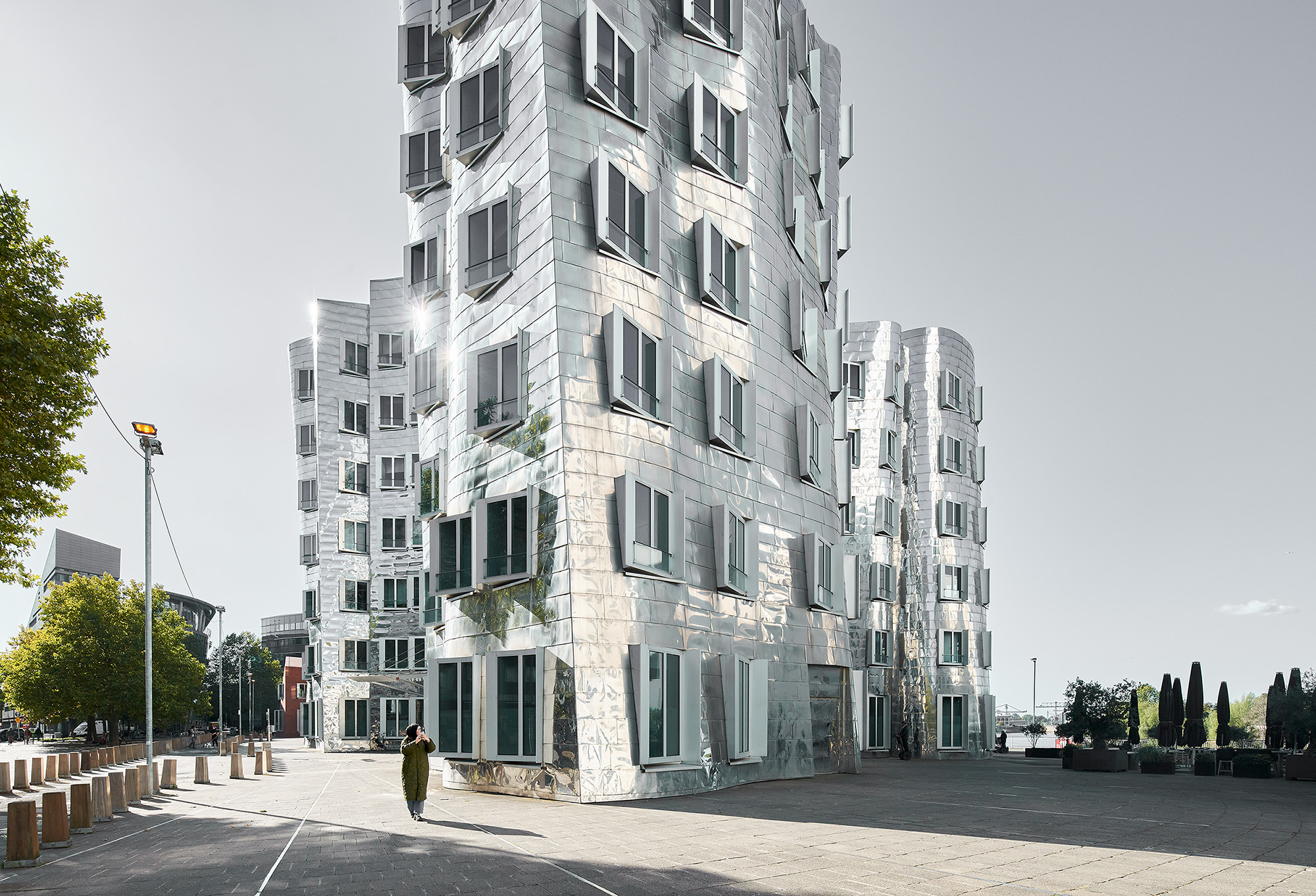 Neuer Zollhof (Gehry-Bauten) // Architekturfotografie Düsseldorf