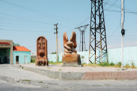 Stone Figures in Yerevan