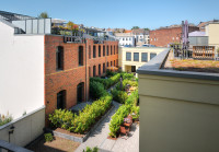 Atrium - saniertes Industriegebäude, Hofhaus, Wohnhaus - Düsseldorf // Architekturfotograf Düsseldorf